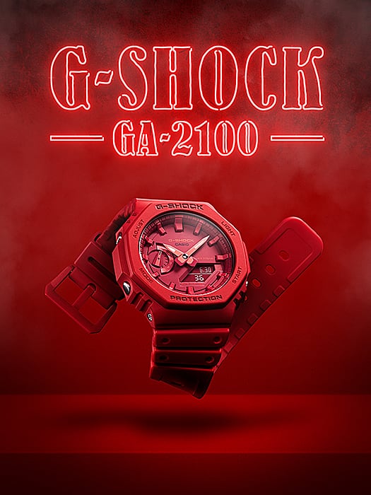 Casio G-Shock men's watch GA-2100-4AER