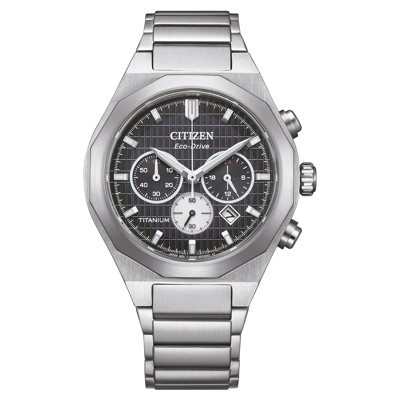 Citizen Zenshin Senkei Super Titanium™ Chronograph with Eco-Drive Men's Watch CA4690-51E