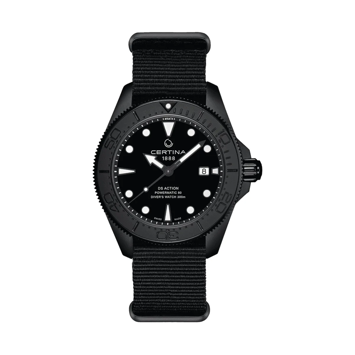Certina DS Action Diver 43mm Men's Watch C032.607.38.051.00
