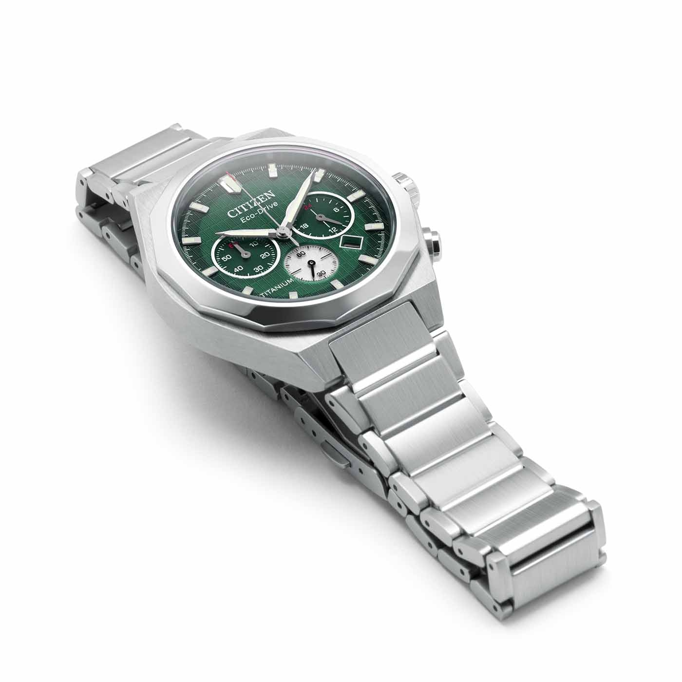 Citizen Zenshin Senkei Super Titanium™ Chronograph with Eco-Drive Men's Watch CA4691-59X