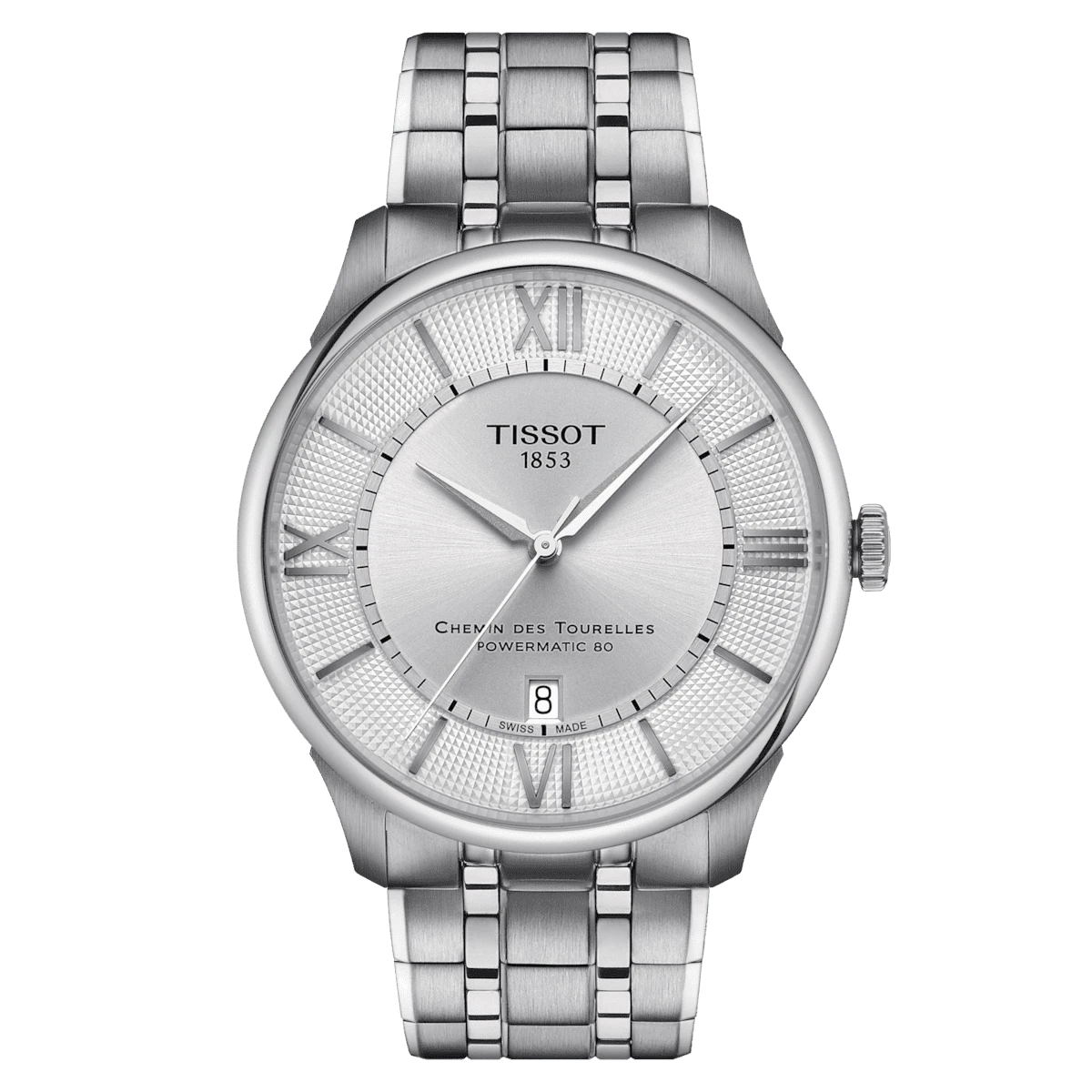 Tissot Chemin des Tourelles Powermatic 80 men's watch T139.407.11.038.00