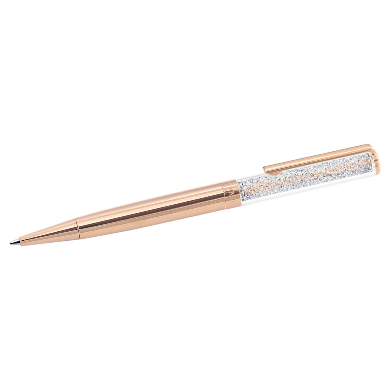Swarovski Crystalline ballpoint pen, pink lacquered, chrome-plated 5224391