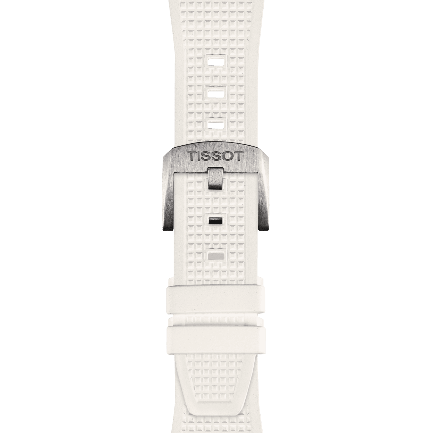 Tissot replacement strap white rubber