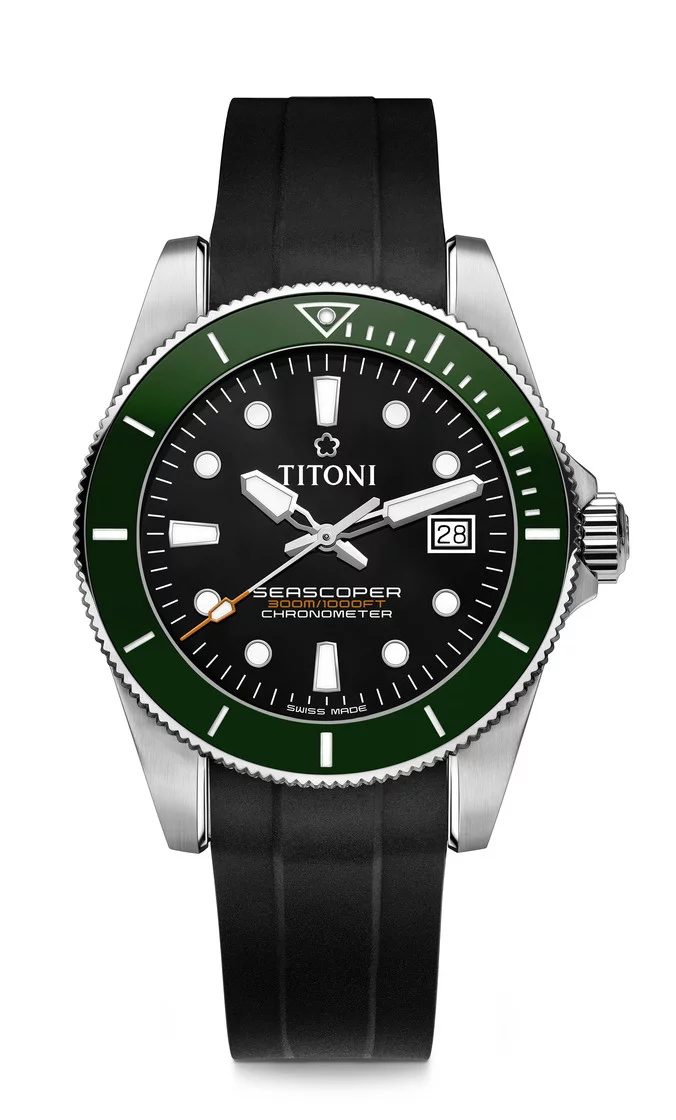 Titoni Seascoper 300 men's watch 83300 S-GN-R-702