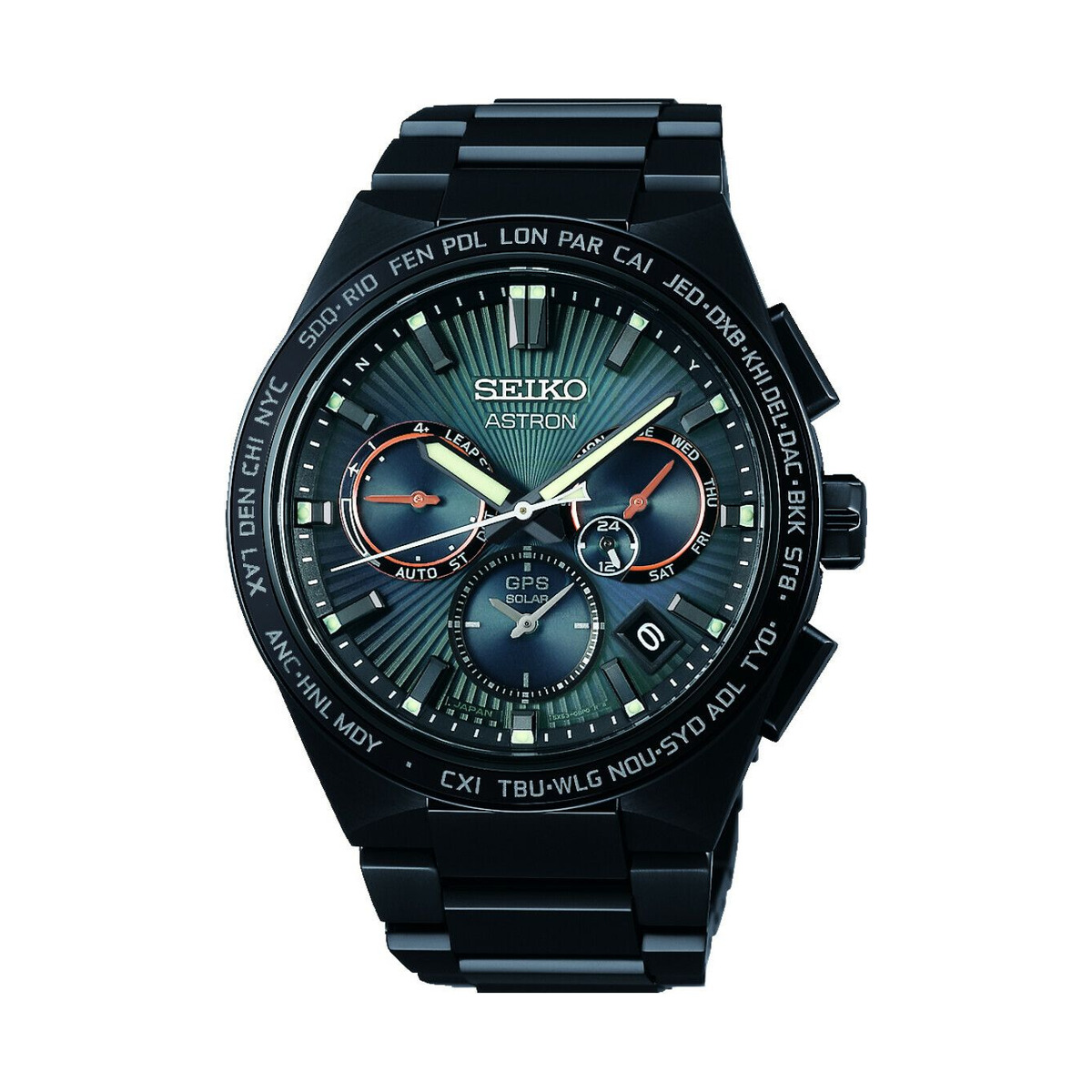Seiko Astron GPS Solar Dual Time Limited Edition Men's Watch SSH127J1