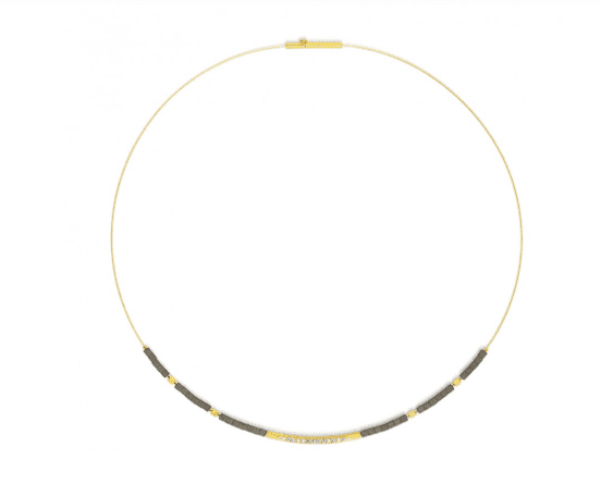 Bernd Wolf Senbo necklace hematin matt 84101276-043