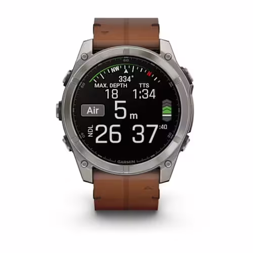 Garmin fēnix® 8 - 51 mm AMOLED Sapphire Graphite/Titanium Titan 010-02905-11