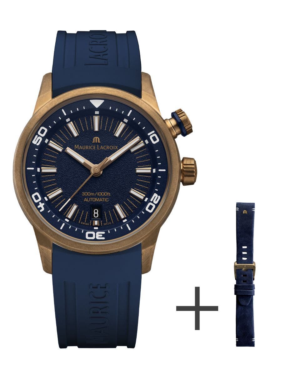 Maurice Lacroix Pontos S Diver Men's Watch PT6248-BRZ0B-430-4