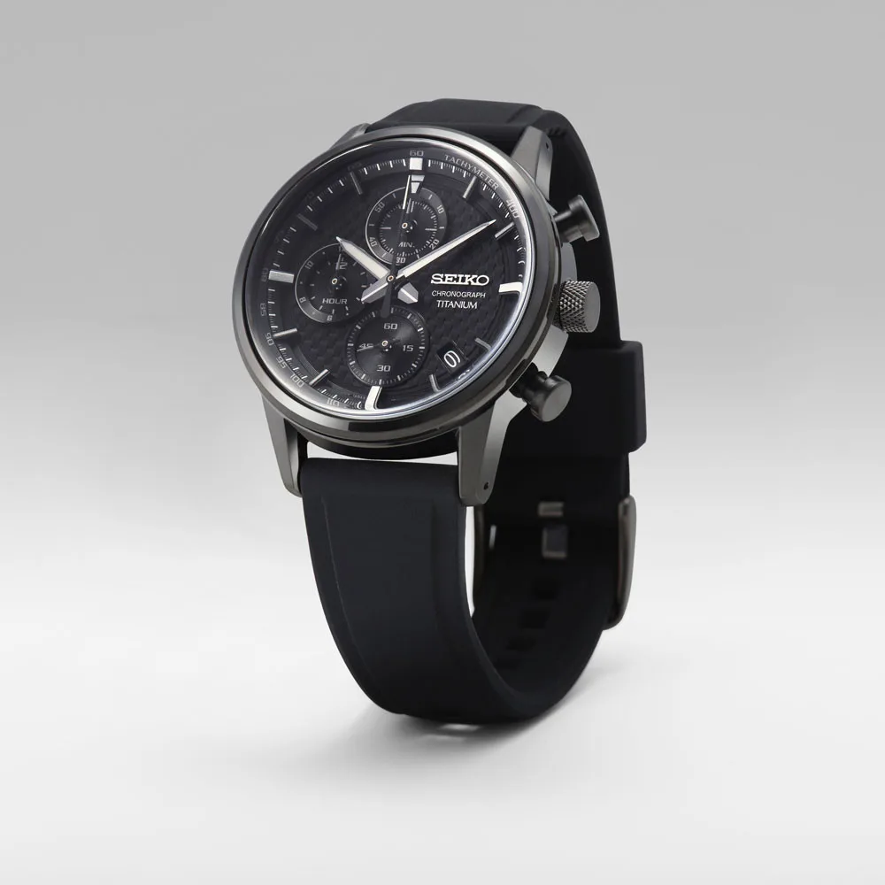 Seiko Titanium Chronograph SSB393P1 Men's Watch