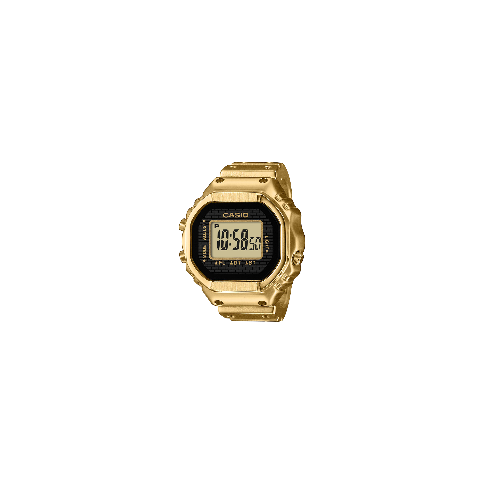 Casio Ringwatch digital wristwatch for the finger, gold, adjustable size unisex watch CRW-001G-9ER
