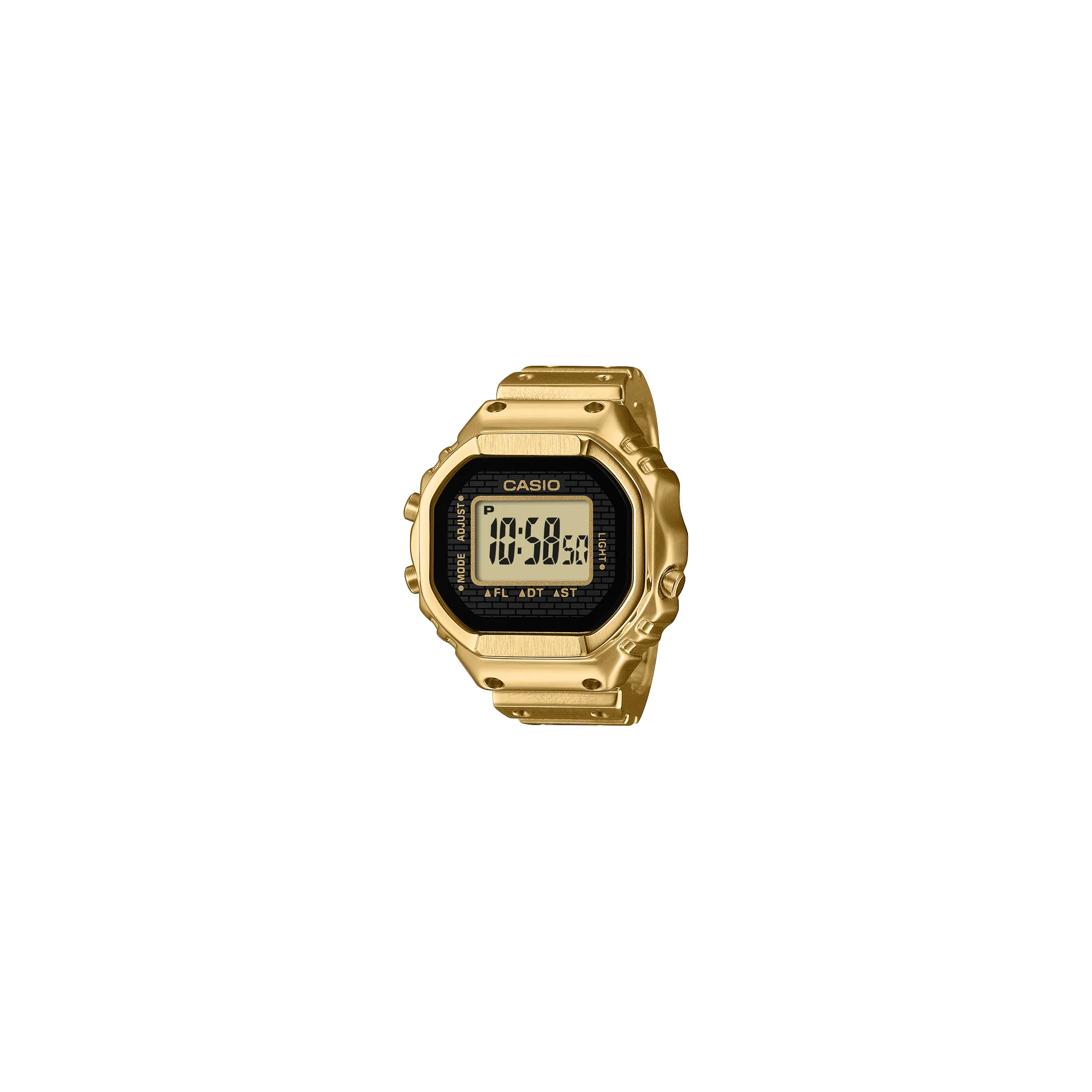 Casio Ringwatch digital wristwatch for the finger, gold, adjustable size unisex watch CRW-001G-9ER