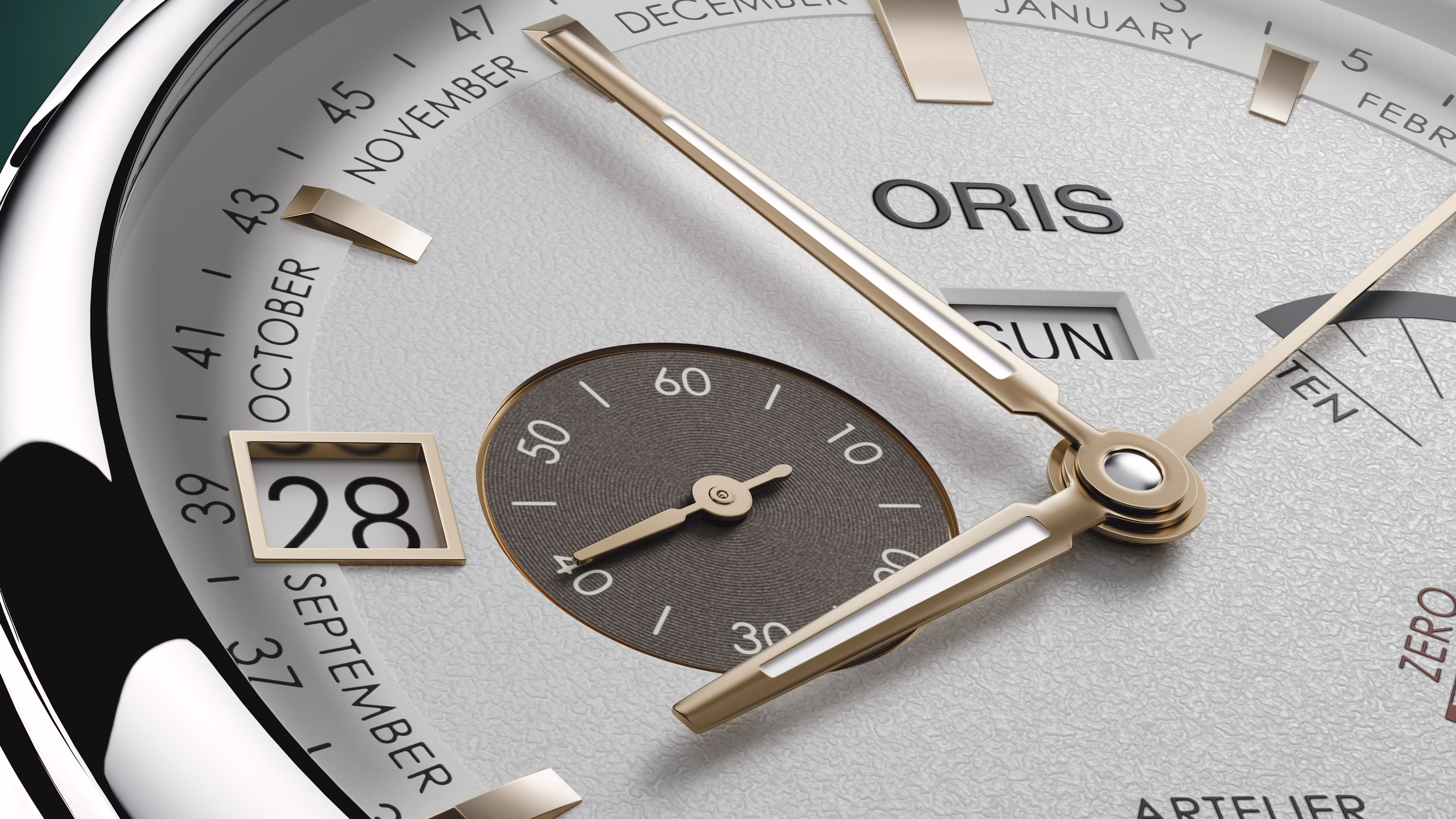 Oris Artelier Calibre 113, 43mm, leather strap, 10-day power reserve, white men's watch 01 113 7806 4051-07 5 22 96FC