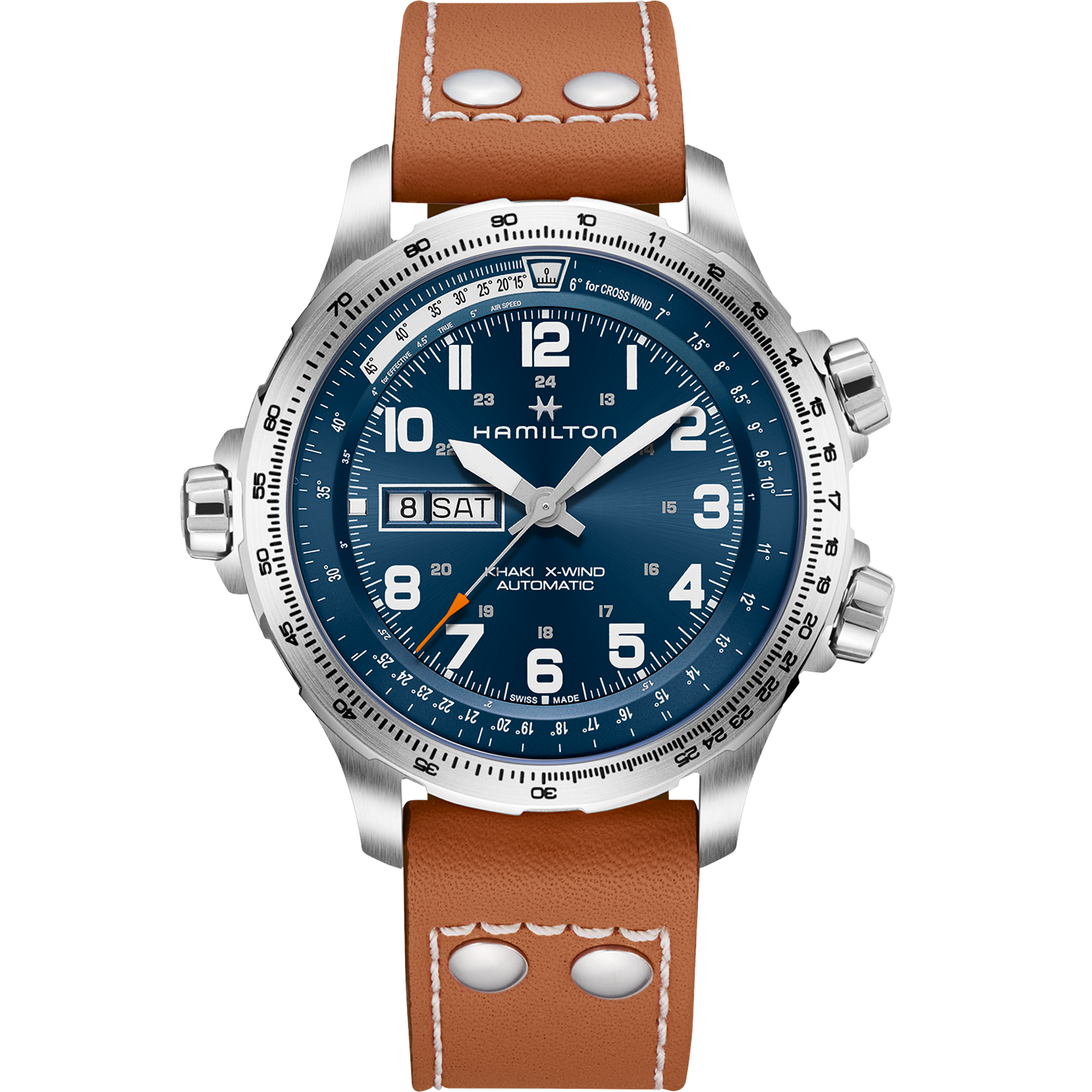Hamilton Khaki X-Wind Day Date Automatic H77765541 Men's Watch