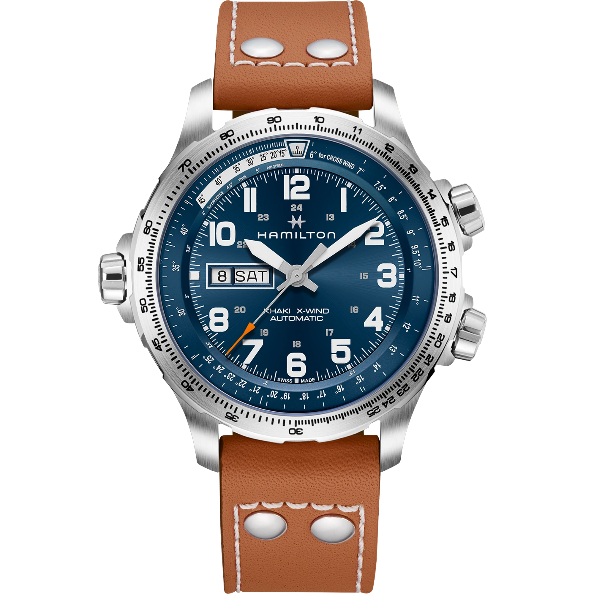 Hamilton Khaki X-Wind Day Date Automatic H77765541 Men's Watch