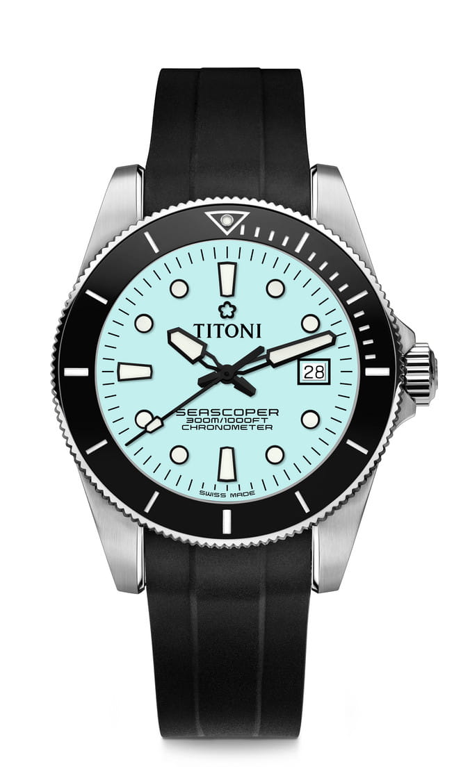 Titoni Seascoper 300 men's watch 83300 S-BK-R-718