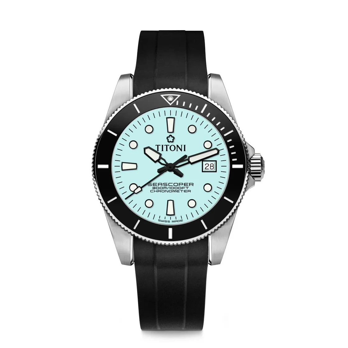 Titoni Seascoper 300 men's watch 83300 S-BK-R-718