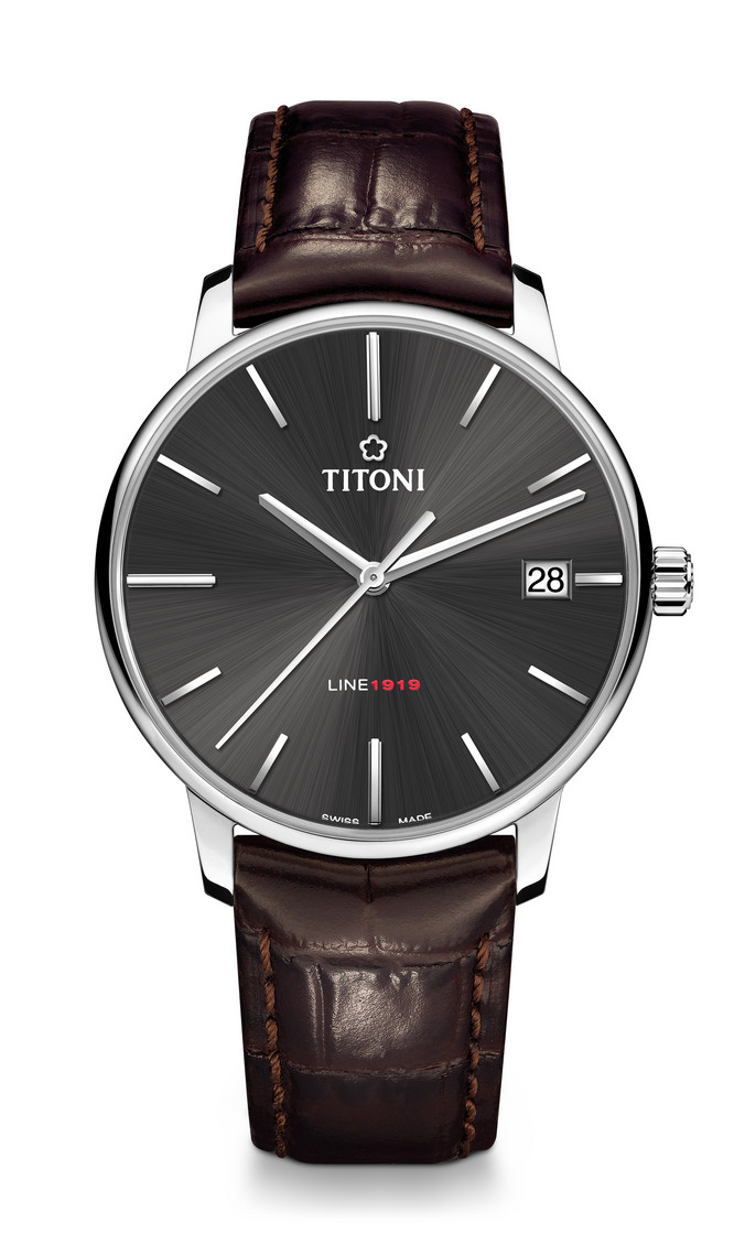 Titoni LINE 1919 men's watch 83919 S-ST-576