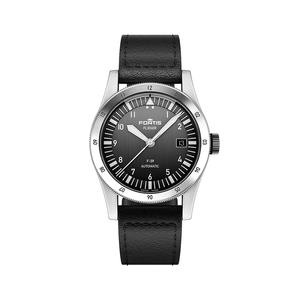 Fortis FLIEGER F-39 Automatic Black Men's Watch F4220016