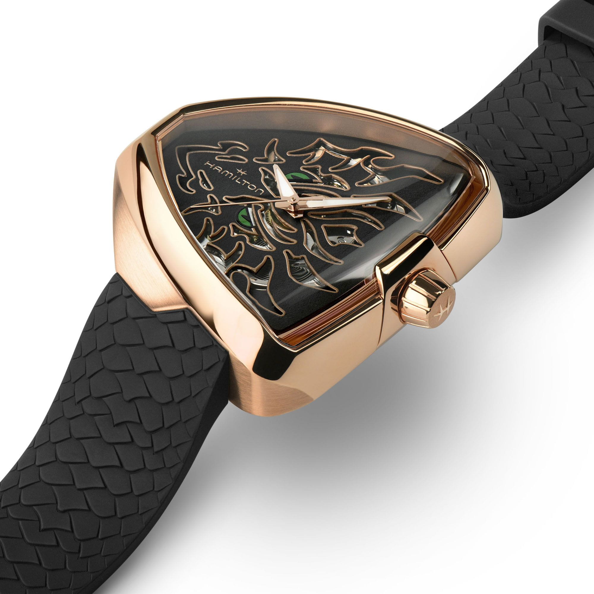 Hamilton Ventura Elvis80 Skeleton Automatic Men's Watch H24525332