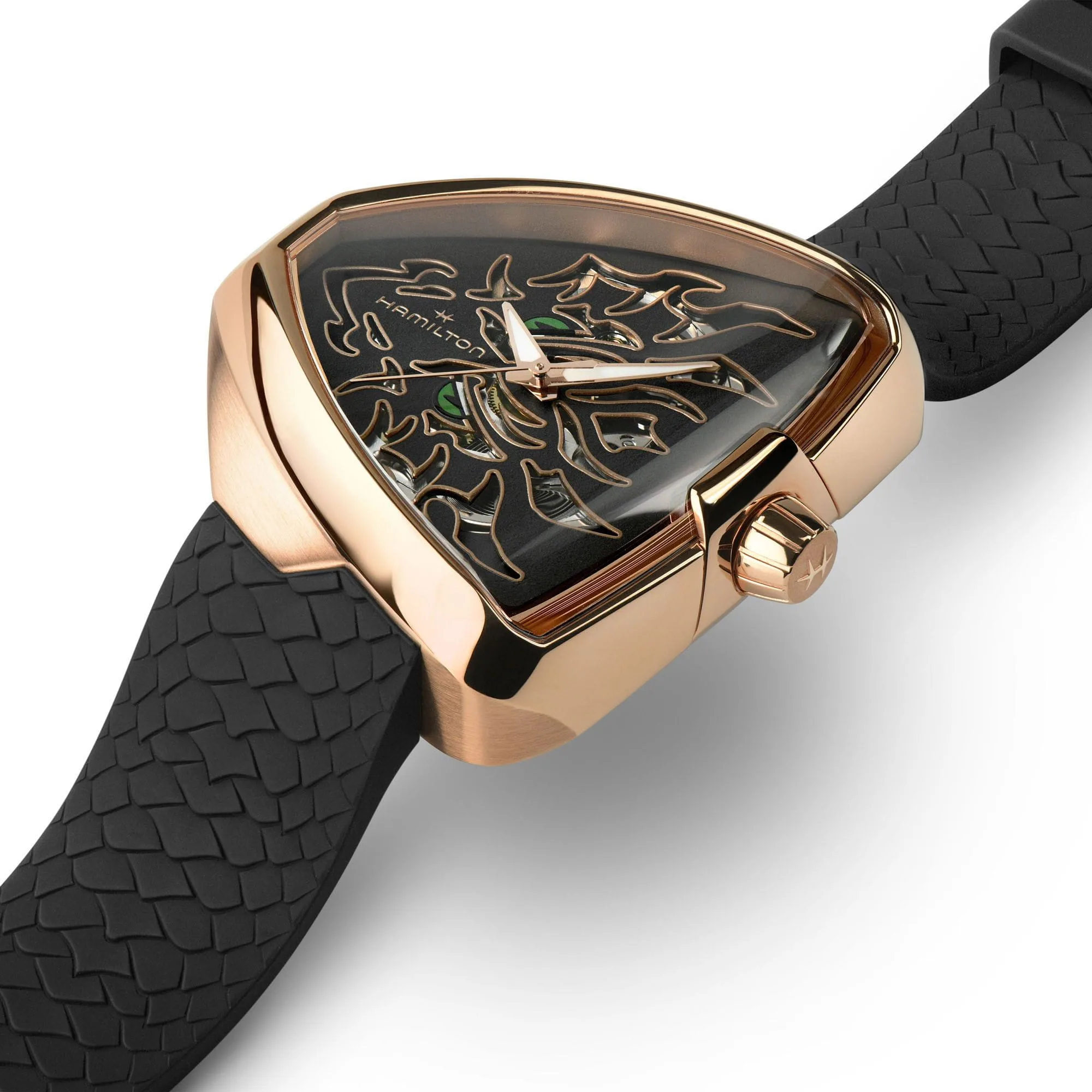 Hamilton Ventura Elvis80 Skeleton Automatic Men's Watch H24525332
