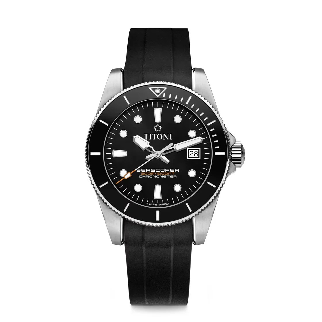 Titoni Seascoper 300 men's watch 83300 S-BK-R-702