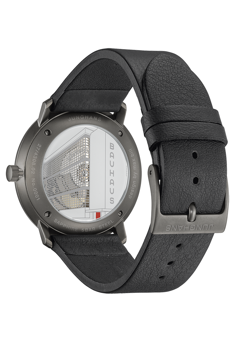 Junghans Max Bill automatic Bauhaus men's watch 027/4308.02