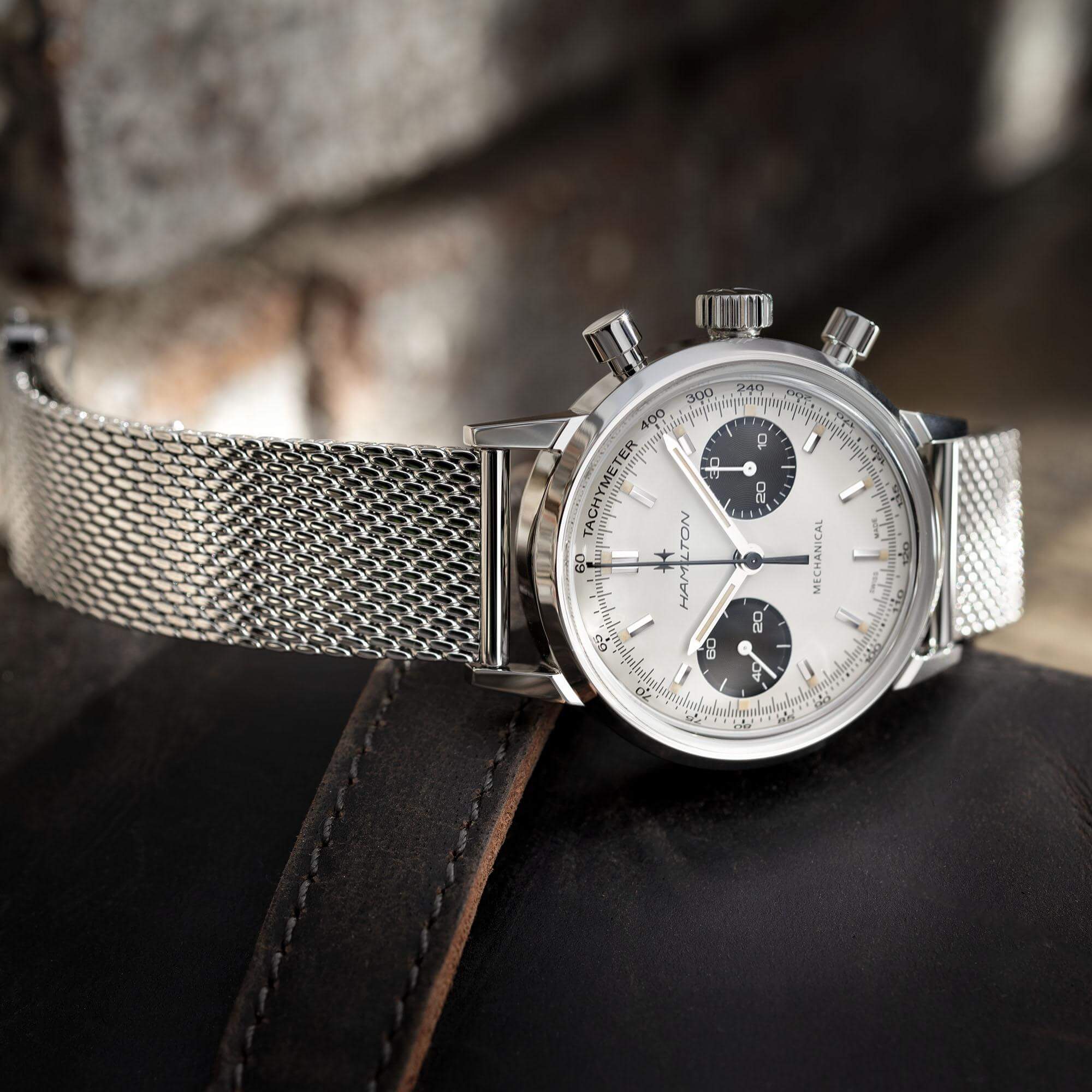 Hamilton Intra-Matic Chronograph H Mechanical Men's Watch H38429110