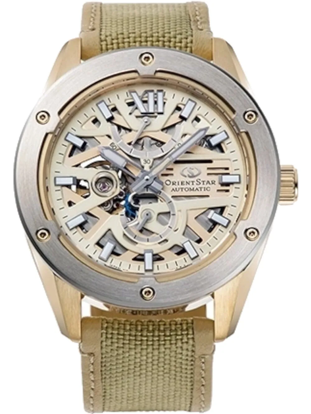 Orient Star M-Collection Automatic 42 mm Gold Men's Watch RE-BZ0005G00B