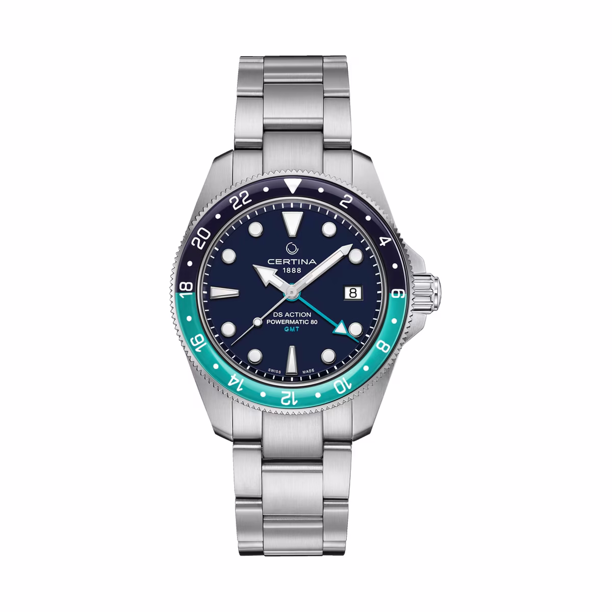 Certina DS Action GMT Powermatic 80 Men's Watch C032.929.11.041.01