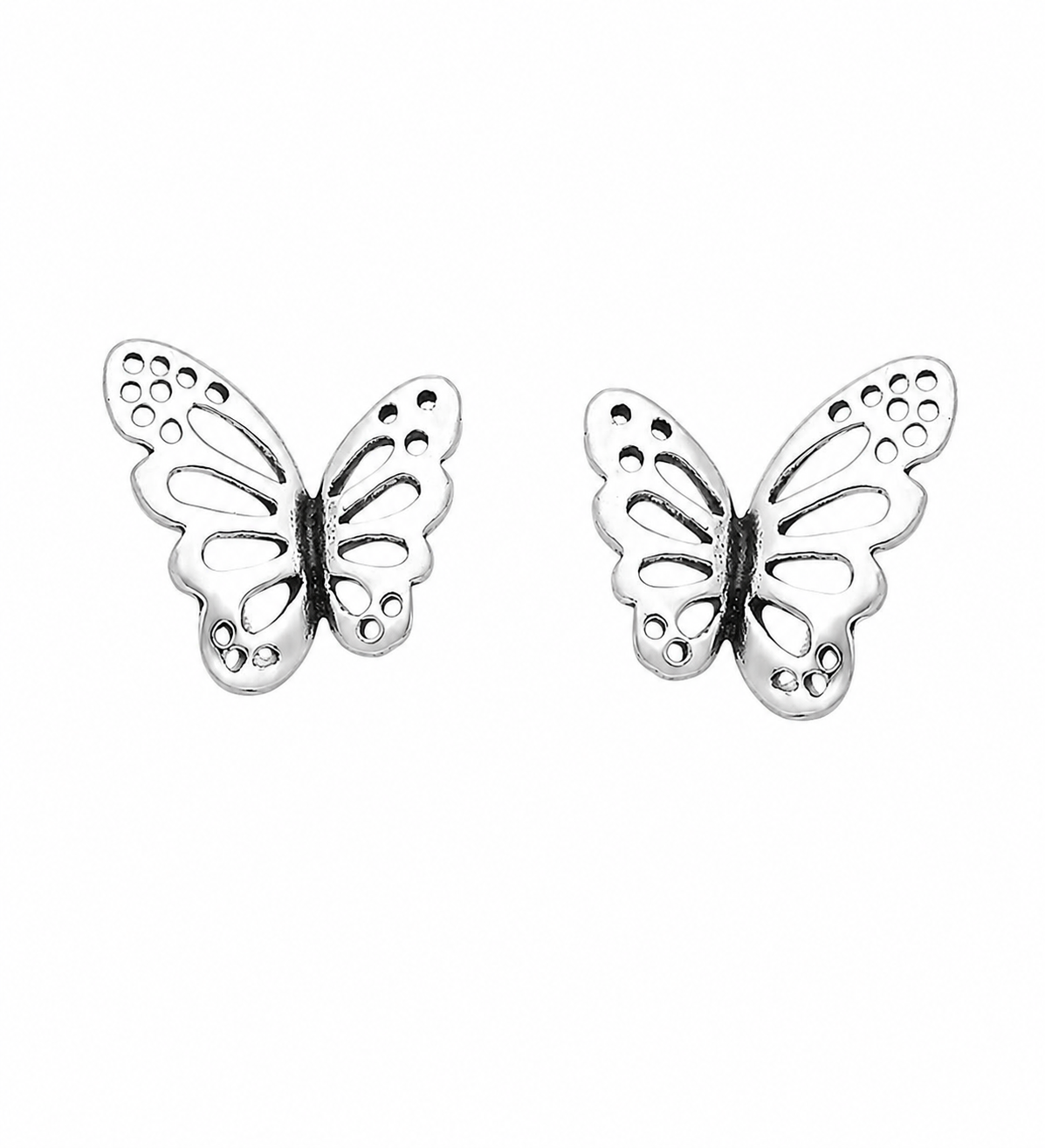 925 silver earring heart