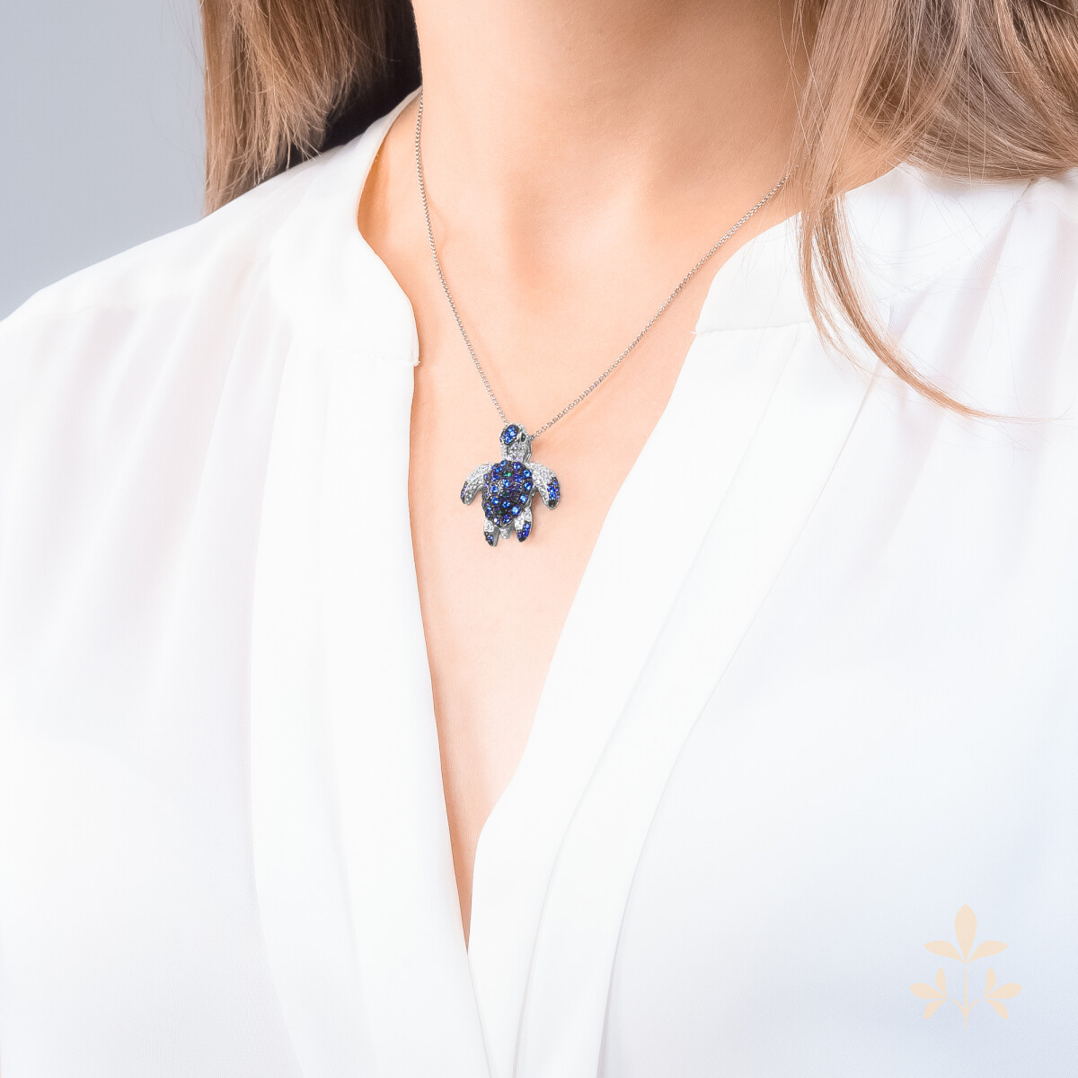 At the time Schelly turtle pendant SZA-3990-210