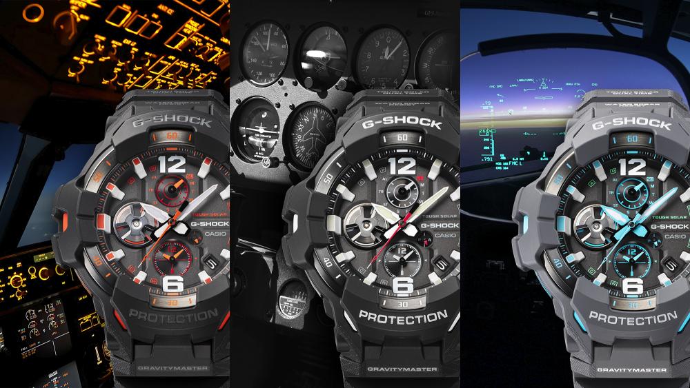 G-SHOCK GRAVITYMASTER men's watch GR-B300-1A4ER