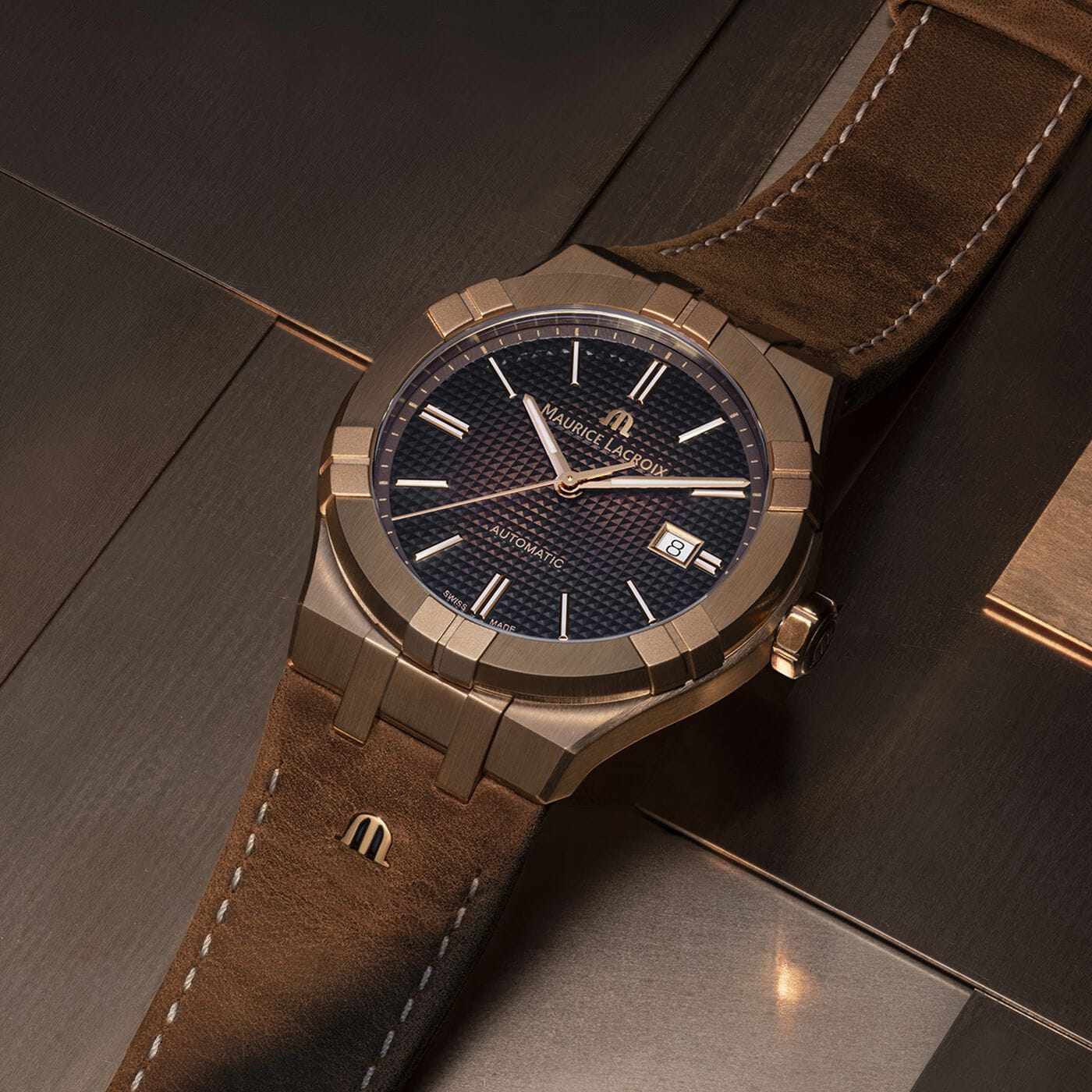 Maurice Lacroix Aikon Automatic Men's Watch Limited Edition AI6008-BRZ01-730-3