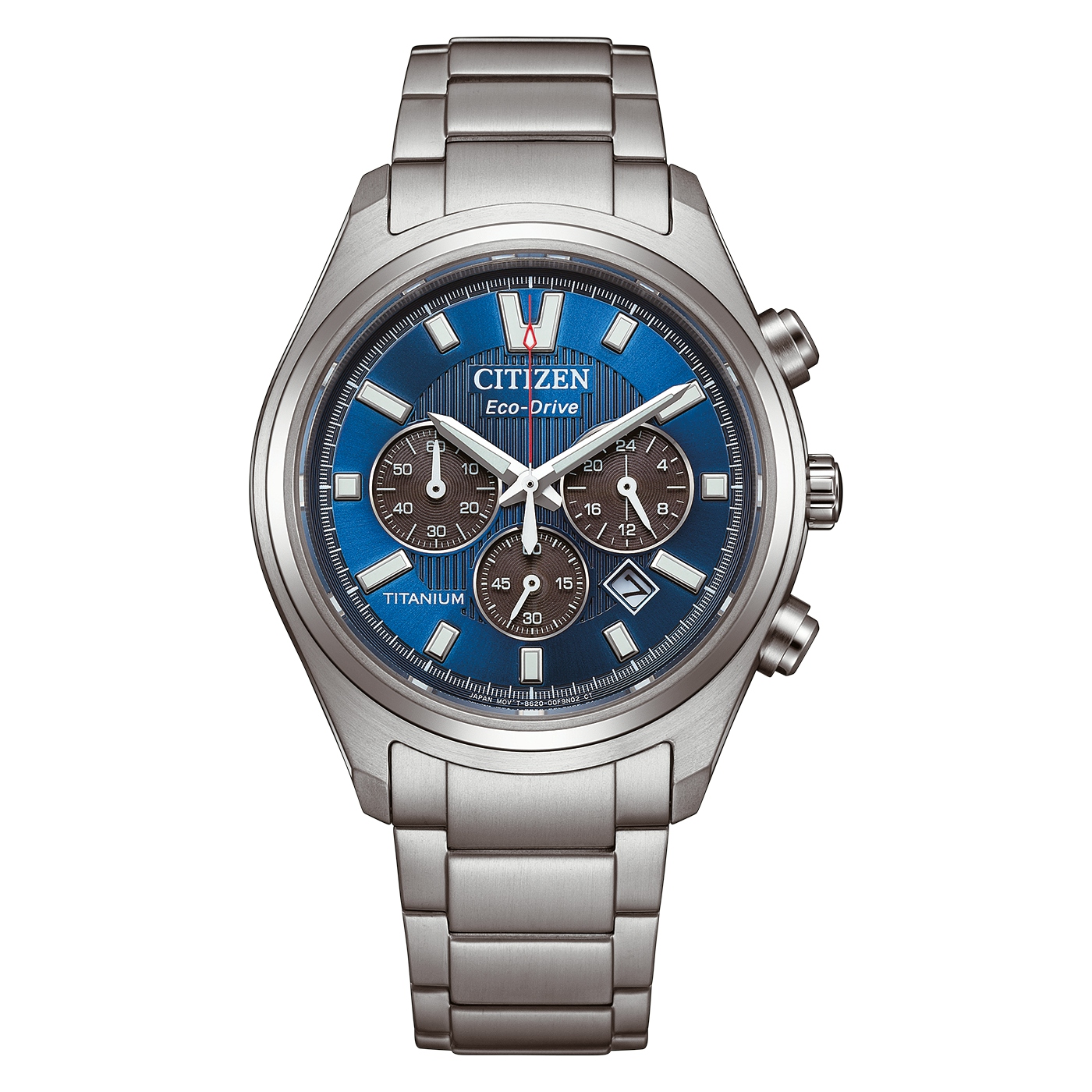 Citizen Super Titanium ™ Eco-Drive blue ø 40mm men's watch CA4750-51L