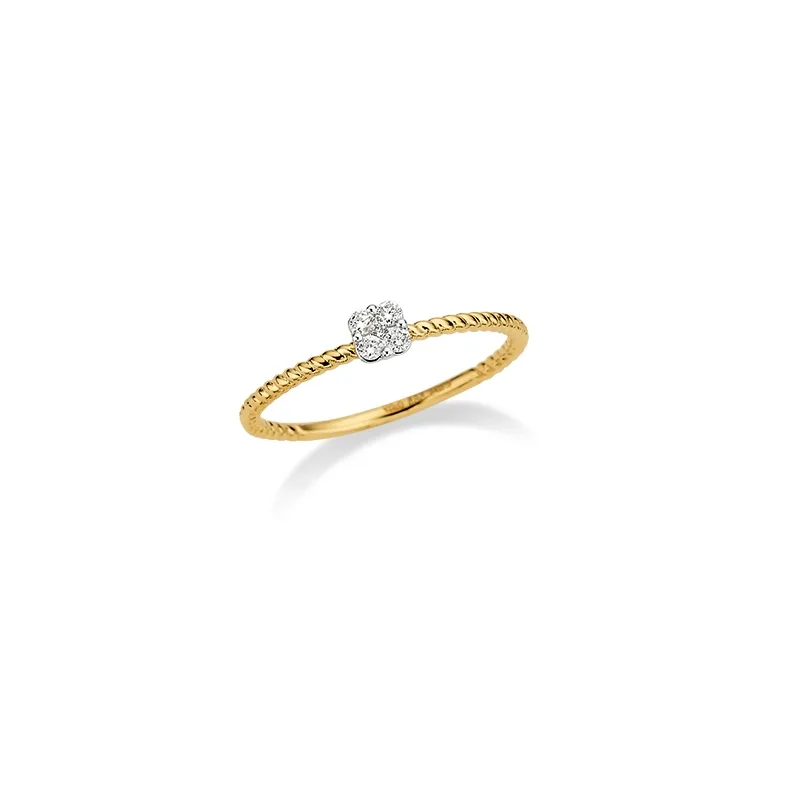 CEM 585/- ladies ring | 0.09 ct. 6-210463-001