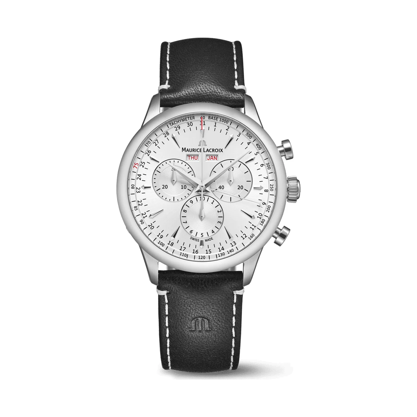 Maurice Lacroix 1975 Chronograph Limited Edition 40 mm Quartz leather strap Men's Watch 751138-SS001-130-2