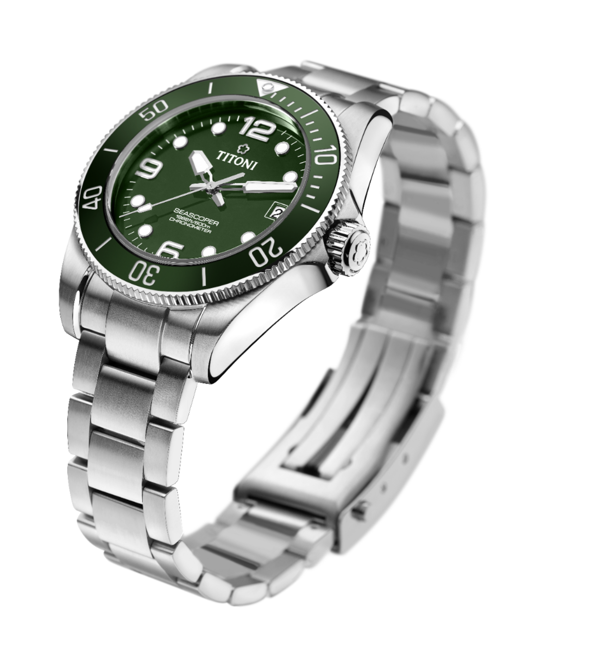 Titoni TITONI SEASCOPER CHRONOMETER 42MM men's watch 83601 S-GN-739