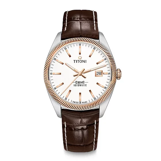 Titoni Cosmo men's watch 878 SRG-ST-606