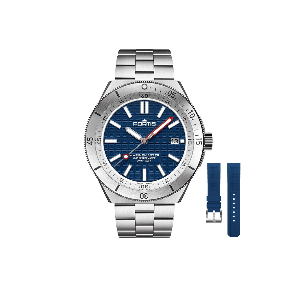 Fortis Marinemaster M-40 Blue Japan Men's Watch F8120012