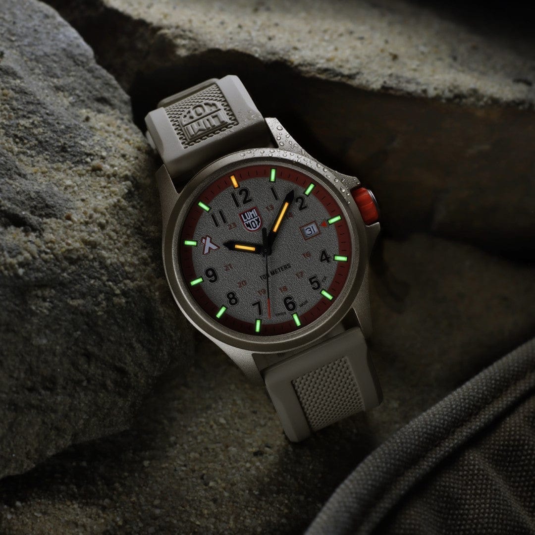 Luminox Bear Grylls Survival Land, Outdoor Adventure Watch, Beige Men's Watch XB.3717