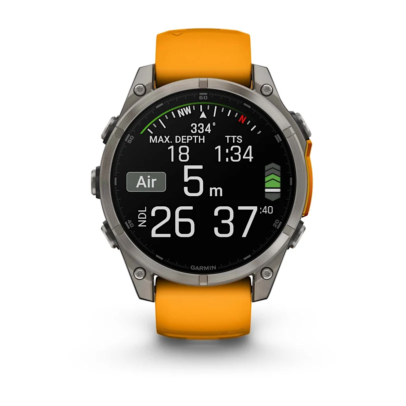 Garmin fēnix® 8 - 47 mm AMOLED Sapphire Graphite/Titanium Titan 010-02904-11