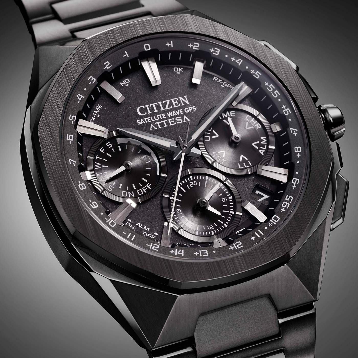Citizen ATTESA Satellite Wave GPS Men's Watch CC4105-69E