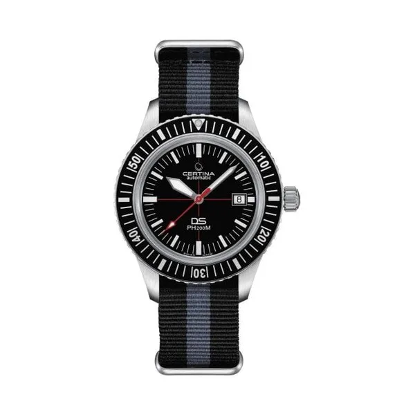 Certina DS automatic men's watch including leather replacement strap C036.407.16.050.00