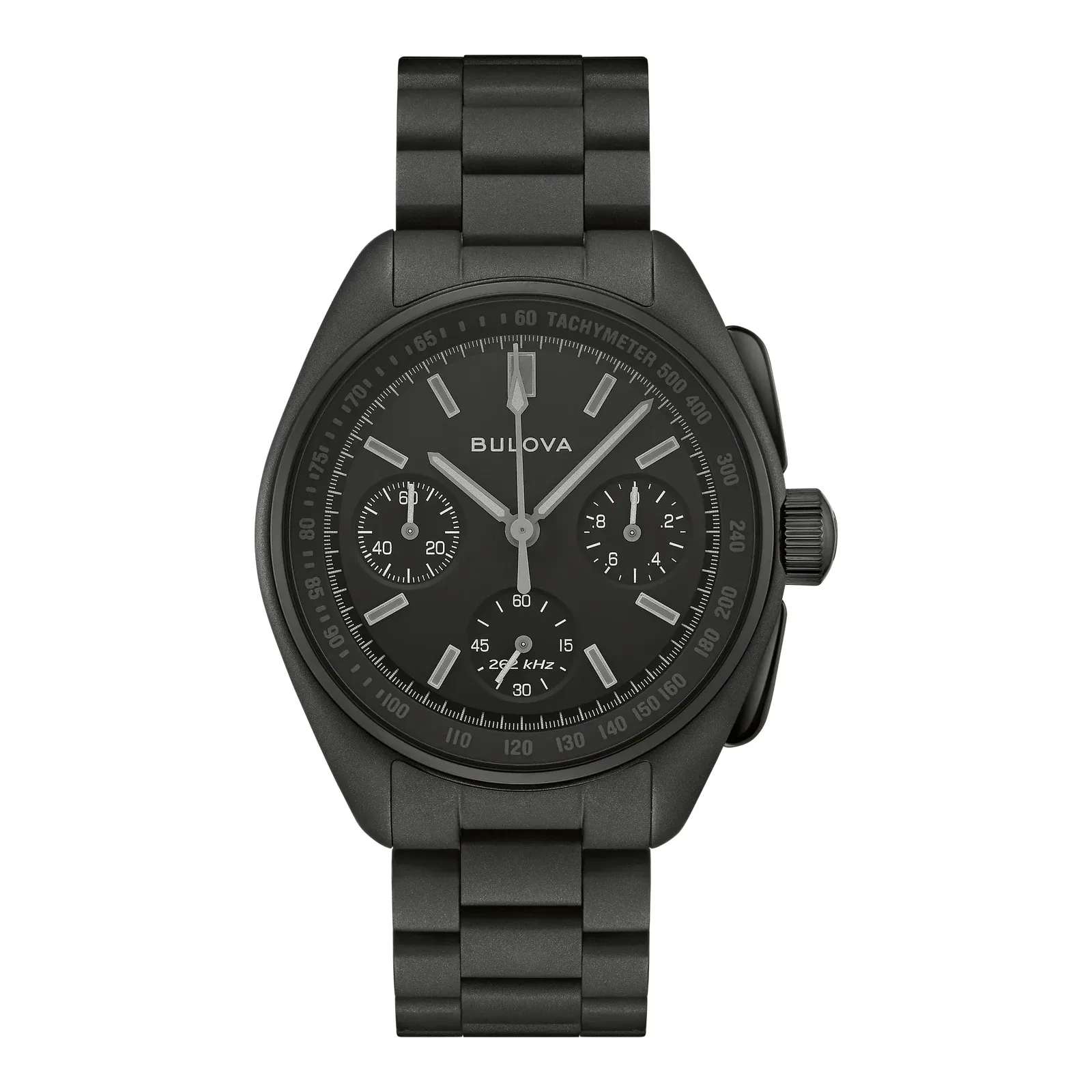 Bulova Lunar Pilot Black Hole Chronograph Limited Edition Black Men's Watch 98A335