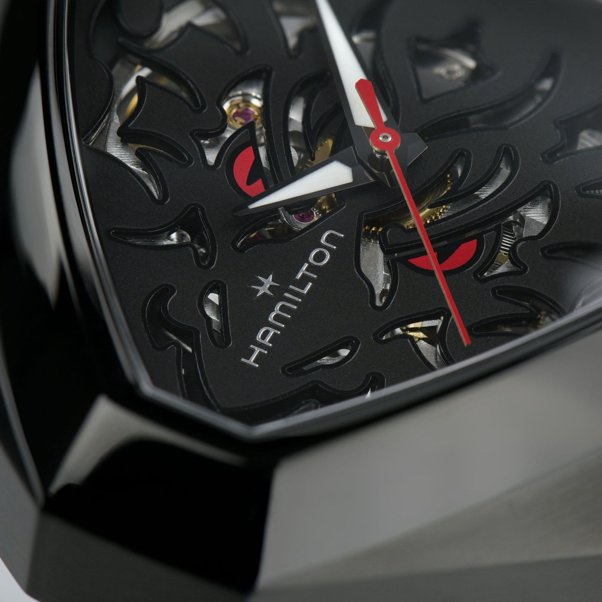 Hamilton Ventura Elvis80 Skeleton Automatic Men's Watch H24535332