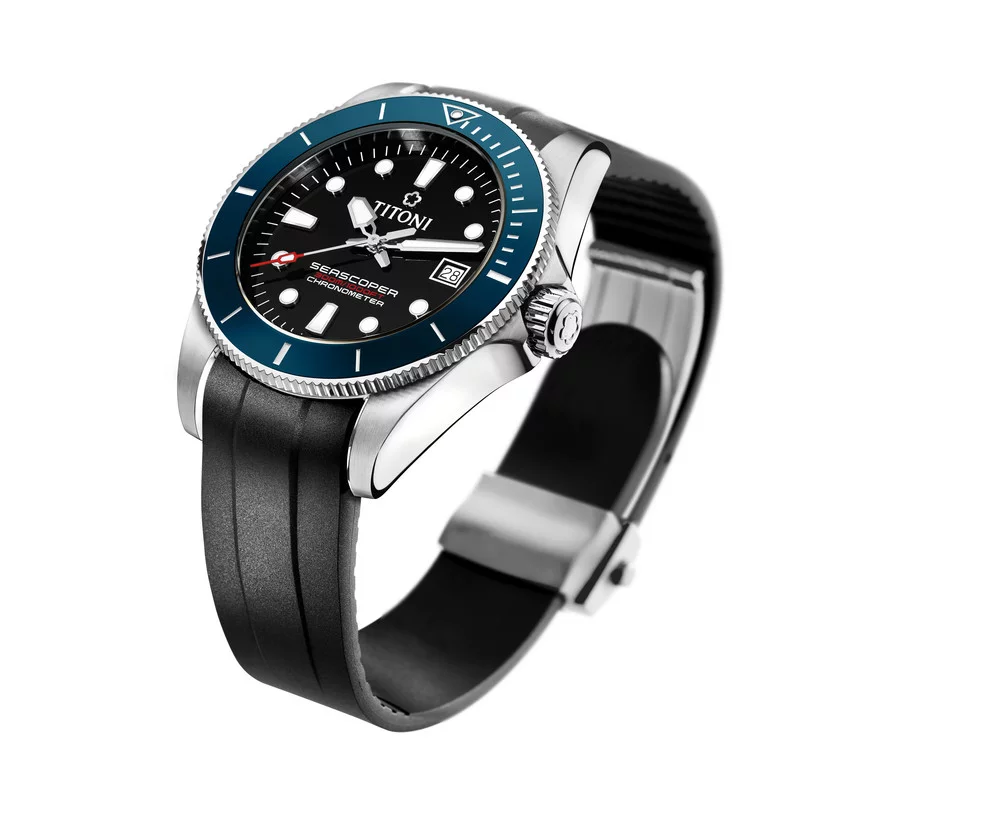 Titoni Seascoper 300 men's watch 83300 S-BE-R-706