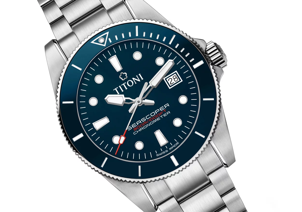 Titoni Seascoper 300 men's watch 83300 S-BE-705