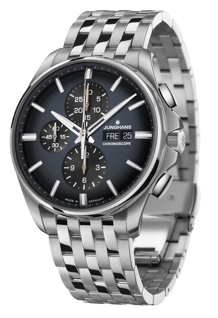 Junghans Meister S Cronoscope men's watch 027/4228.44