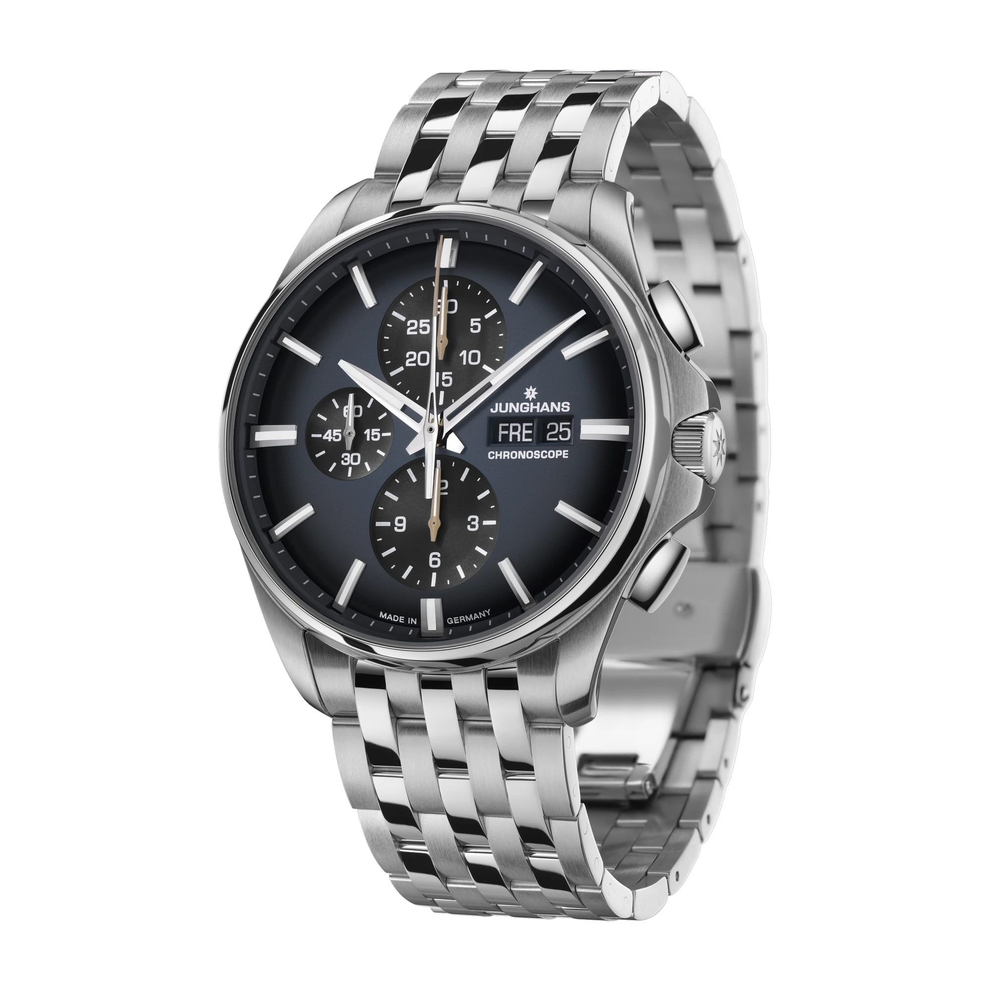 Junghans Meister S Cronoscope men's watch 027/4228.44