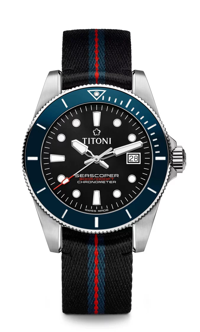 Titoni Seascoper 300 men's watch 83300 SBE-T4-706